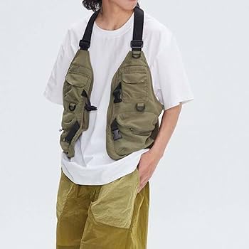 Amazon.co.jp: Zxpjkyu フィッシングベスト 高機能 男女兼用